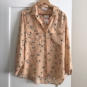 Peach Button Down - Nordstrom Rack - New